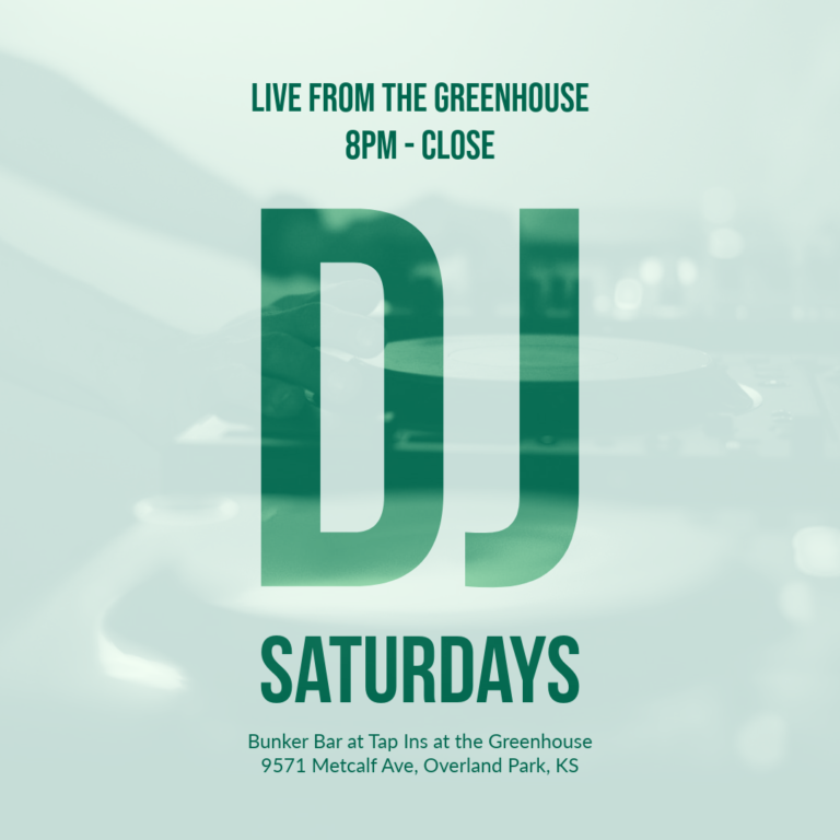 DJ Saturday flyer