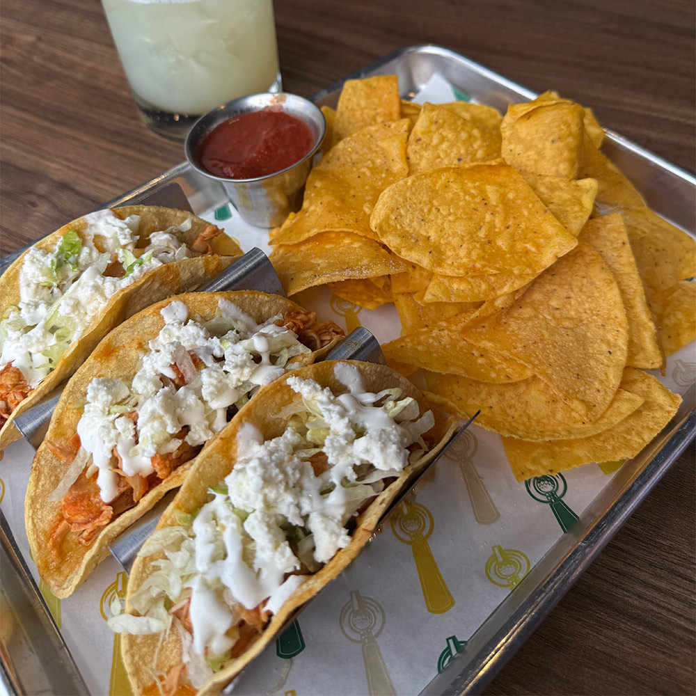 taco tuesday - tacos and chips
